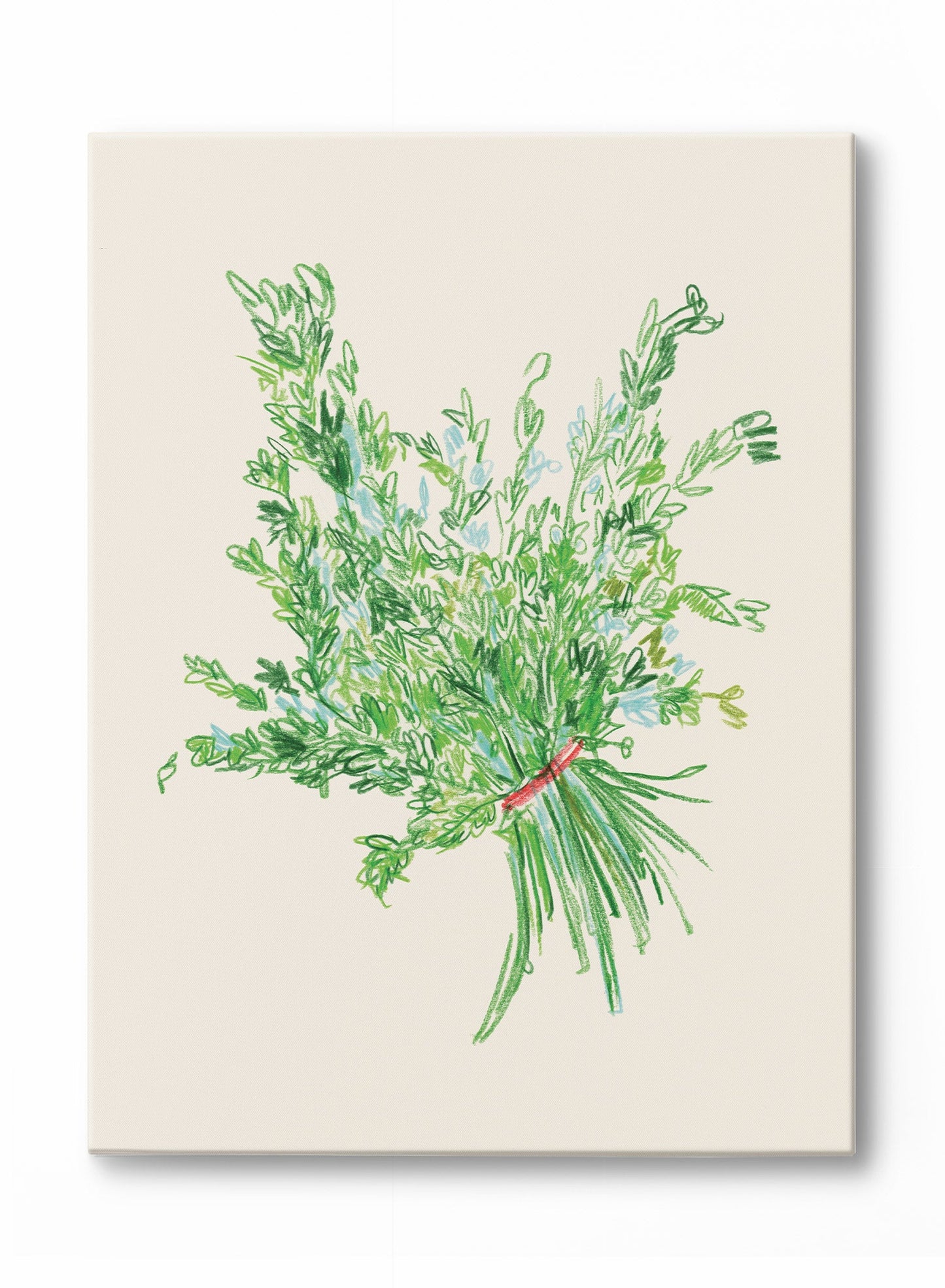 Sketched Herbs, Poster